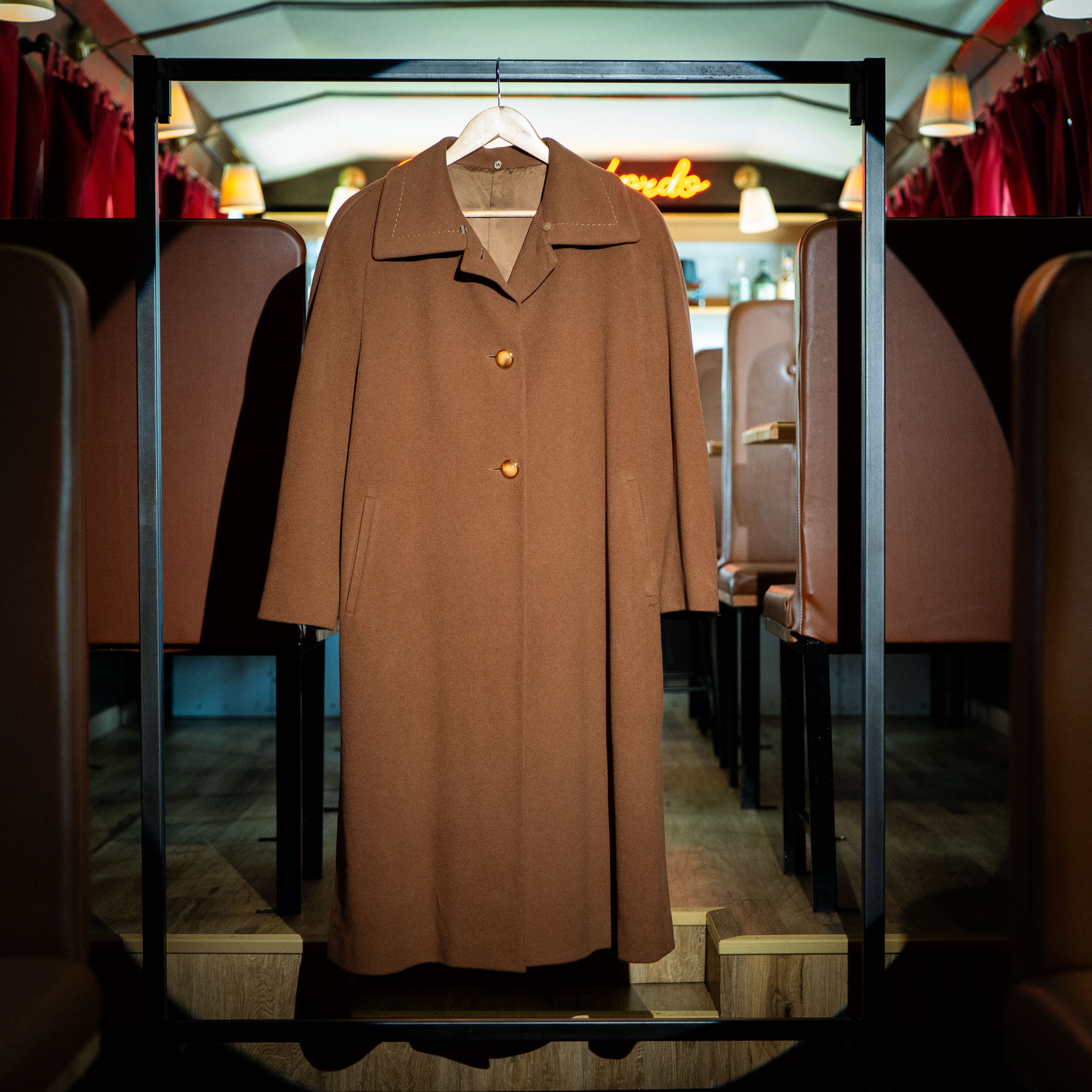 CAPPOTTO LODEN CAMEL