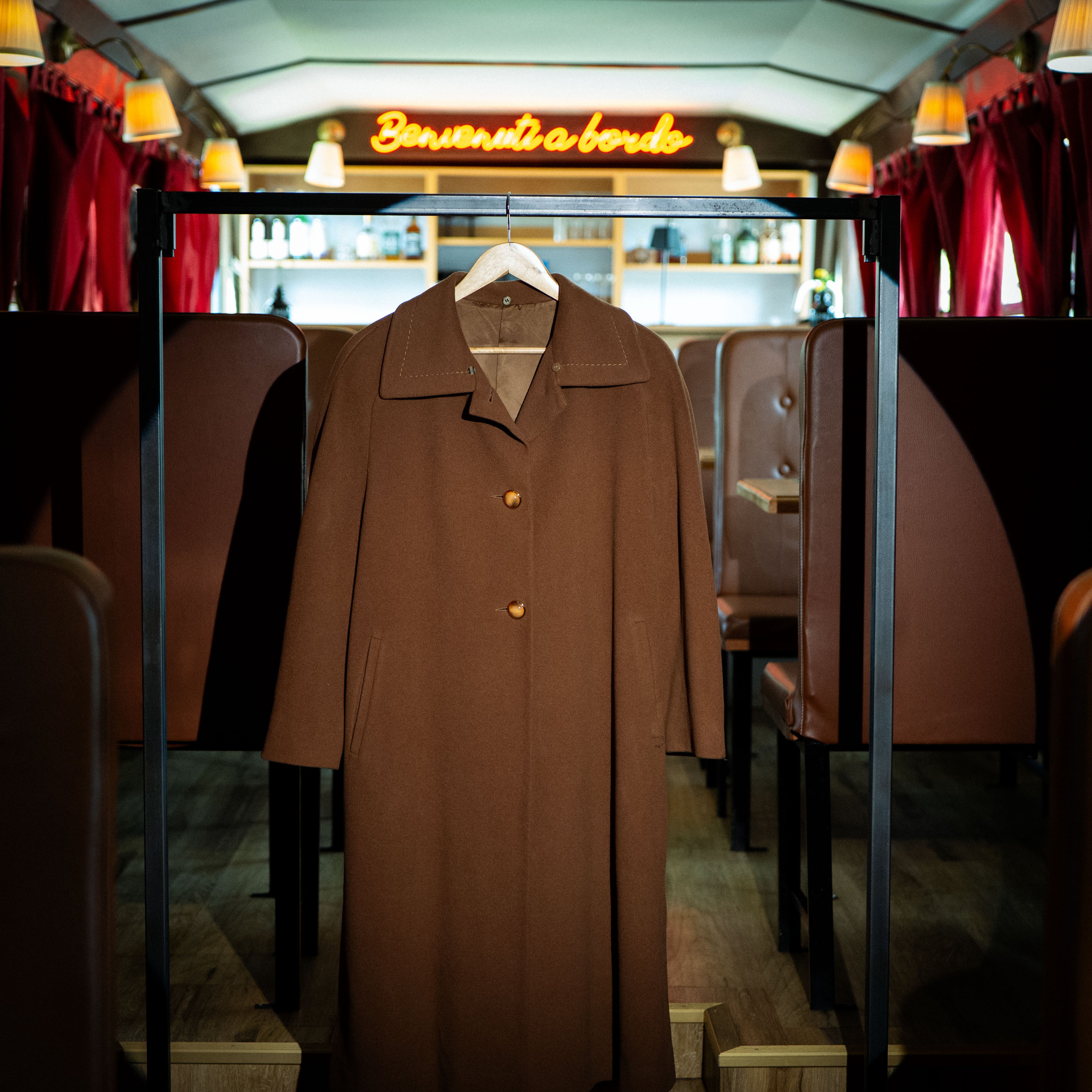 CAPPOTTO LODEN CAMEL